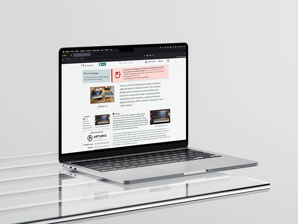 Mockup du projet